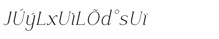 Priyati Thin Italic