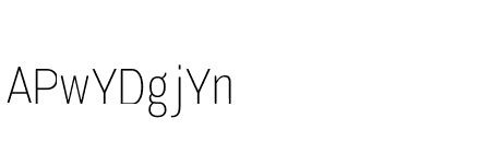 Serithai Condensed ExtraLight