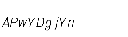 Serithai Light Italic