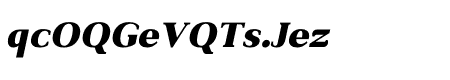 Kulachat Serif Black Italic