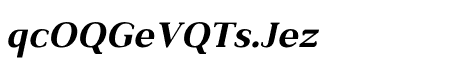 Kulachat Serif Bold Italic