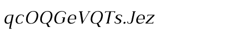 Kulachat Serif Oblique