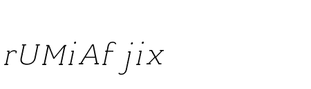 Kulachat Slab ExtraLight Oblique