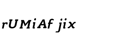 Kulachat Slab SemiBold Italic