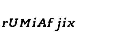 Kulachat Slab SemiBold Oblique