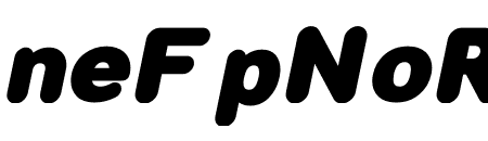 Opun Black Italic
