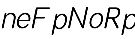Opun Light Italic