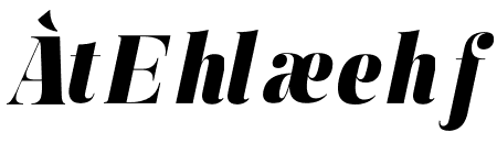 Manison Black Semi Condensed Italic