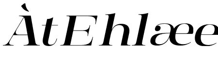 Manison Medium Expanded Oblique