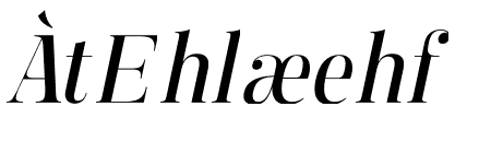 Manison Medium Semi Condensed Oblique