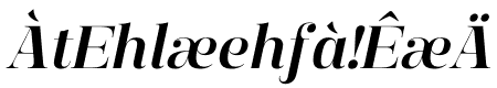 Manison Semi Bold Italic