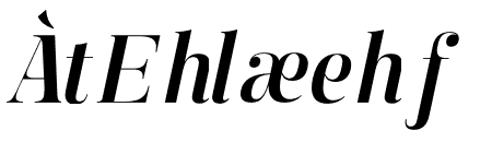 Manison Semi Bold Semi Condensed Italic