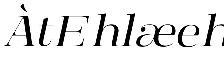 Manison Semi Expanded Oblique