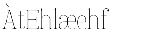 Manison Thin Semi Condensed