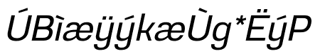Prachason Italic