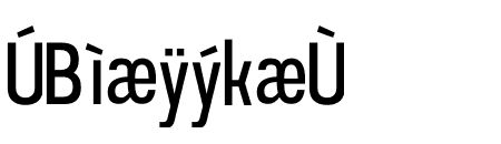 Prachason Medium Condensed