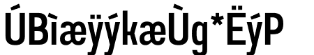 Prachason Semi Bold Condensed