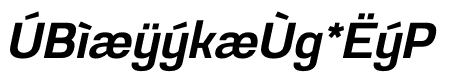 Prachason Semi Bold Italic