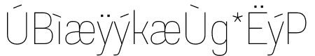 Prachason Thin Semi Condensed