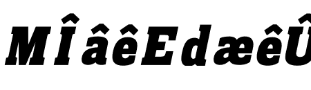 Prachamati Black Semi Condensed Oblique