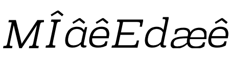 Prachamati Light Semi Expanded Italic