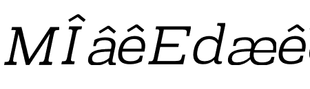 Prachamati Light Semi Expanded Oblique