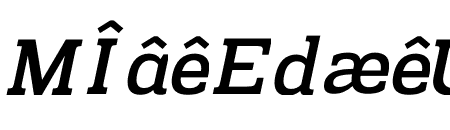 Prachamati Medium Italic