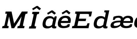 Prachamati Medium Semi Expanded Italic