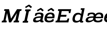 Prachamati Medium Semi Expanded Oblique