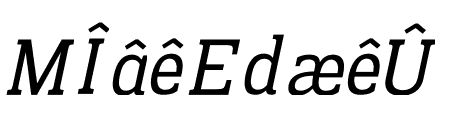 Prachamati Semi Condensed Italic