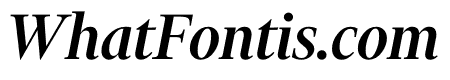 Financier Medium Italic