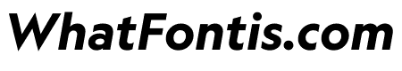 Geograph Bold Italic