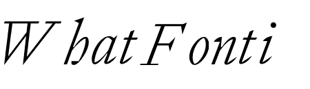 Signifier Extralight Italic
