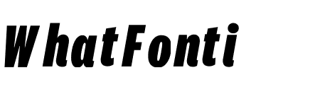 National 2 Compressed Extrabold Italic