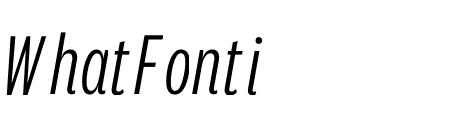 National 2 Compressed Light Italic