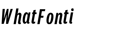 National 2 Compressed Medium Italic