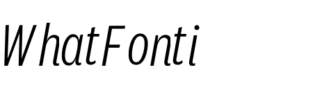 National 2 Condensed Light Italic