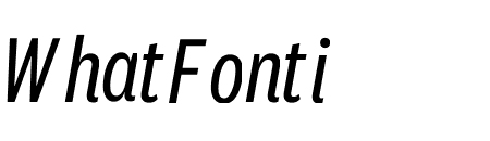National 2 Condensed Regular Italic