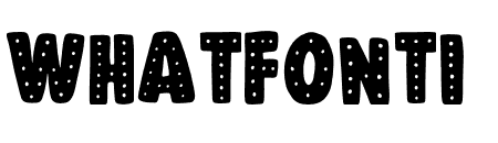 Spotlights Chunky Dotty Font Regular