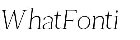 Tugano Light Ultra Italic