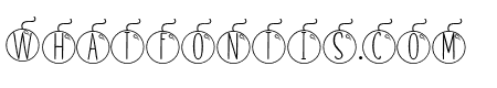 Skinny monogram01 Regular