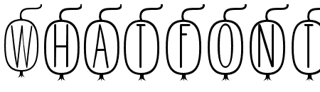 Skinny monogram05 Regular
