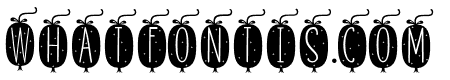 Skinny monogram06 Regular