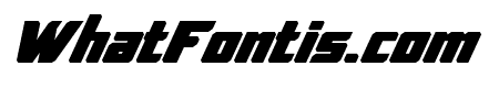 Alien Spaceship Italic