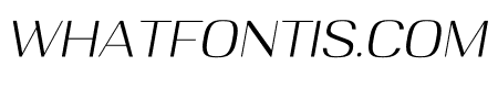 Deloire Thin Italic