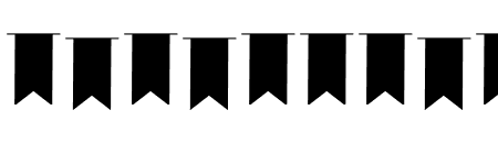 Bunting Font - Flag Filled Regular