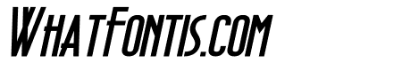 Wellcome Paradise Bold Italic