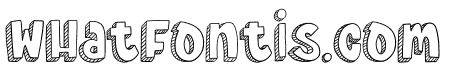 Hail Mary Font - Stripes Regular