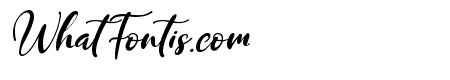Purple Bougenville Italic