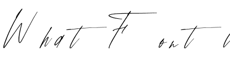 Anxiety Signature Slant